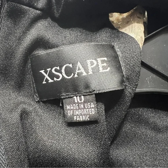 Xscape Black and Silver Dress - Picture 10 of 12
